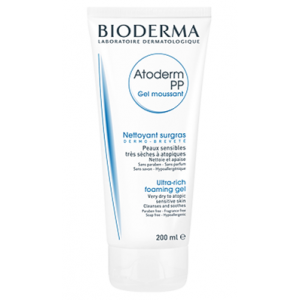Bioderma Atoderm PP Gel moussant Ultra Rich Foaming for Very Dry to Atopic Sensetive Skin 200 ml